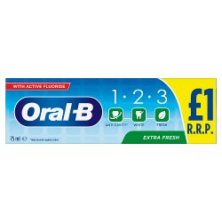 Oral-B Extra Fresh Toothpaste 75ml