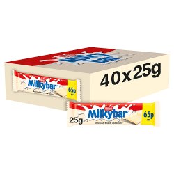 Milkybar White Chocolate Bar 25g PMP 65p