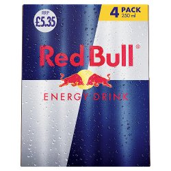 Red Bull Energy Drink 250ml, 4 Pack (Pack of 6), PM 5.35