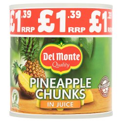 Del Monte Pineapple Chunks in Juice 260g