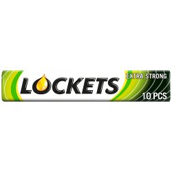 Lockets Extra Strong Menthol Cough Sweet Lozenges 41g