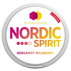 Nordic Spirit Bergamot Wildberry Strong Nicotine Pouches