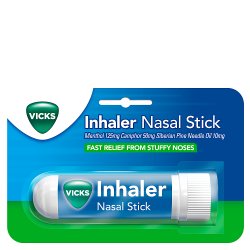 Vicks Inhaler fast acting medicine for blocked nose relief Stick