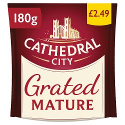 Cathedral City Mature Grated Cheddar 180g PM £2.49