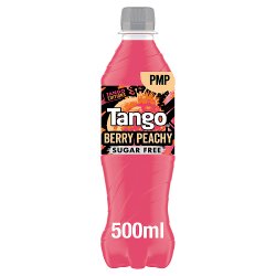 Tango Berry Peachy Sugar Free PMP Bottle 500ml