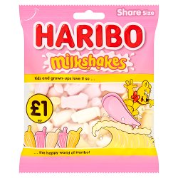 HARIBO Milkshakes Bag 160g £1PM