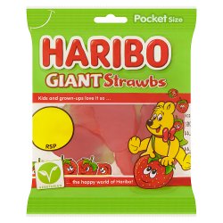 HARIBO Giant Strawbs 60g