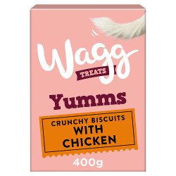 Wagg Yumms Treats Chicken 400g