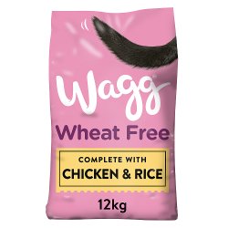 Wagg Wheat Free Complete Chicken & Rice Dry Dog 12kg