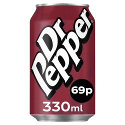 Dr Pepper 24 x 330ml PM 69p
