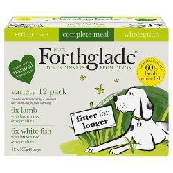 Forthglade Variety Complete Meal Senior 7 Yrs+ 12 x 395g