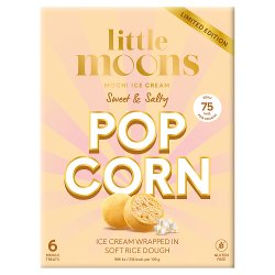 Little Moons Sweet and Salty Popcorn Mochi Ice Cream