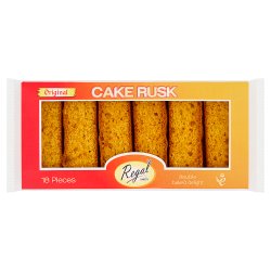 Regal Bakery Original Cake Rusk 18 Pieces