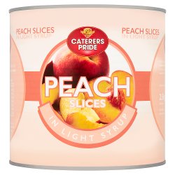 Caterers Pride Peach Slices in Light Syrup 2.5kg