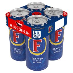 Foster's Lager Beer Can 4x440ml