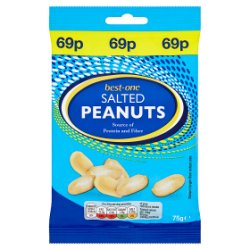 Best-One Salted Peanuts 75g