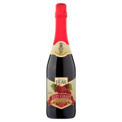 White Pearl Red Grape Non-Alcoholic Sparkling Juice Drink 750ml
