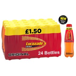 Lucozade Energy Drink Original 500ml PMP £1.50 