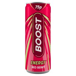Boost Energy Red Berry 250ml