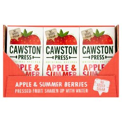 Cawston Press Apple & Summer Berries 18x200ml