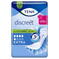 TENA Discreet Extra incontinence Pads 10 pack 