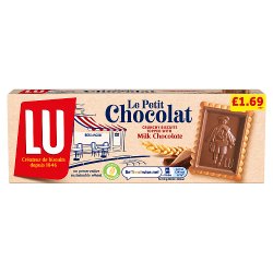 LU Le Petit Chocolate Biscuits £1.69 PMP 150g 