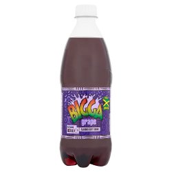Bigga Grape Flavour Soft Drink 600ml
