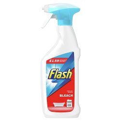 Flash Multi Purpose Cleaning Spray Bleach For Hard Surfaces 450ML