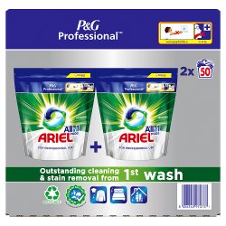 Ariel Professional Allin1 Pods Washing Capsules Regular, 100 washes