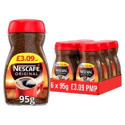 Nescafe Original Instant Coffee 95g £3.09 PMP