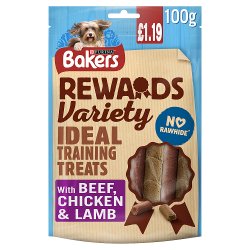 BAKERS Dog Treats Mixed Variety Rewards PMP 100g