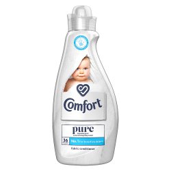 Comfort Dermatologically tested Fabric Conditioner Pure 36 Wash 1.26 l 