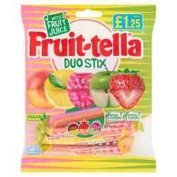 Fruit-tella Duo Stix 135g