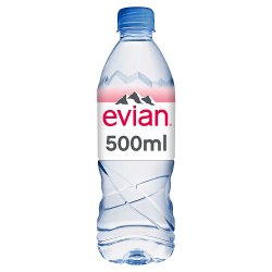 evian Still Natural Mineral Water 500ml