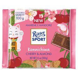 Ritter Sport Konnichiwa Cherry & Almond 100g