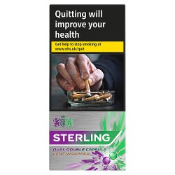 Sterling Dual Double Capsule Leaf Wrapped 10s