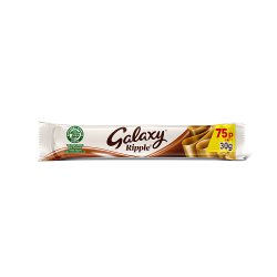 Galaxy Ripple Milk Chocolate Snack Bar £0.75 PMP 30g