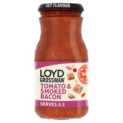 Loyd Grossman Tomato & Smoked Bacon Pasta Sauce 350g
