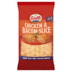 Wall's Chicken & Bacon Slice 180g