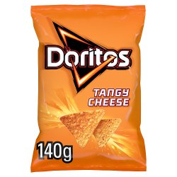 Doritos Tangy Cheese Tortilla Chips Sharing Bag Crisps 140g