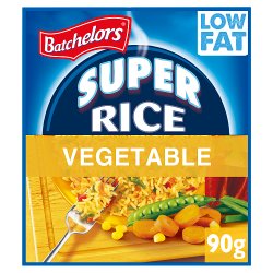 Batchelors Super Rice Golden Vegetable Flavour Packet Rice 90g
