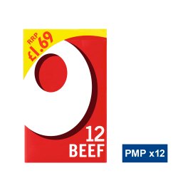 OXO 12 Beef Stock Cubes 71g