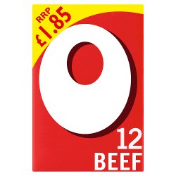 OXO 12 Beef Stock Cubes 71g