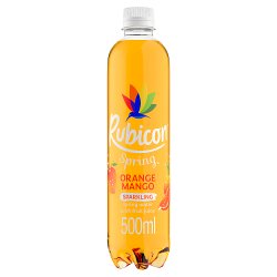 Rubicon Spring Orange Mango Flavoured Sparkling Spring Water 500ml
