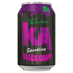 KA Sparkling Black Grape 330ml