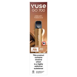 Vuse Go 700 Creamy Tobacco Disposable 20mg/ml