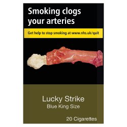 Lucky Strike Blue King Size 20 Cigarettes