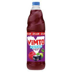 Vimto No Added Sugar Real Fruit Squash 725ml