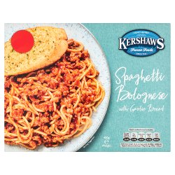 Kershaws Spaghetti Bolognese with Garlic Bread 400g