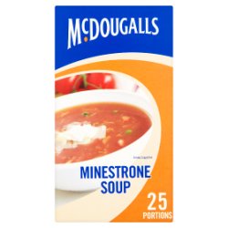 McDougalls Minestrone Soup 25 Portions 348g